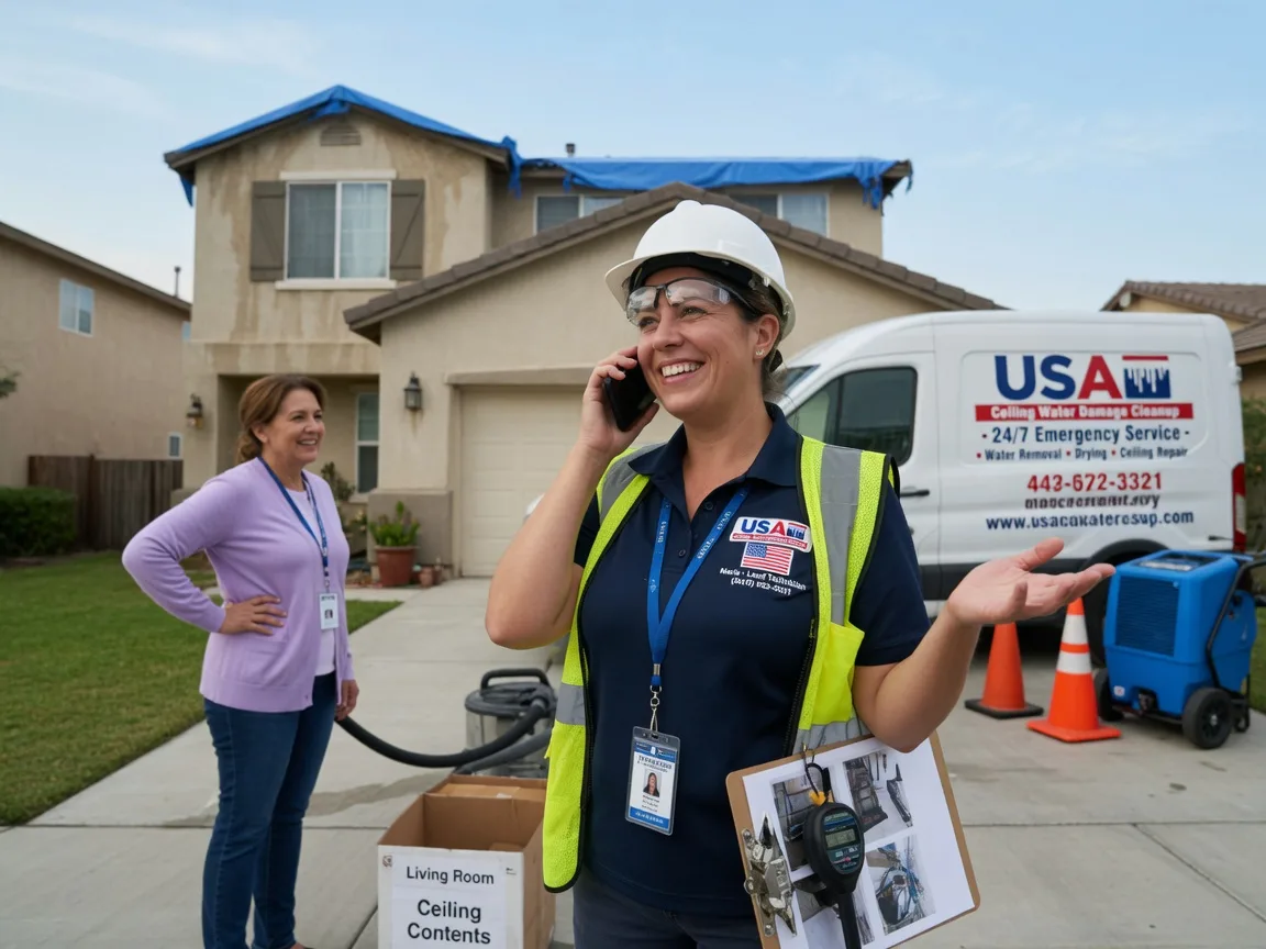 Ceiling Water Damage Restoration Polo, IL FAQs